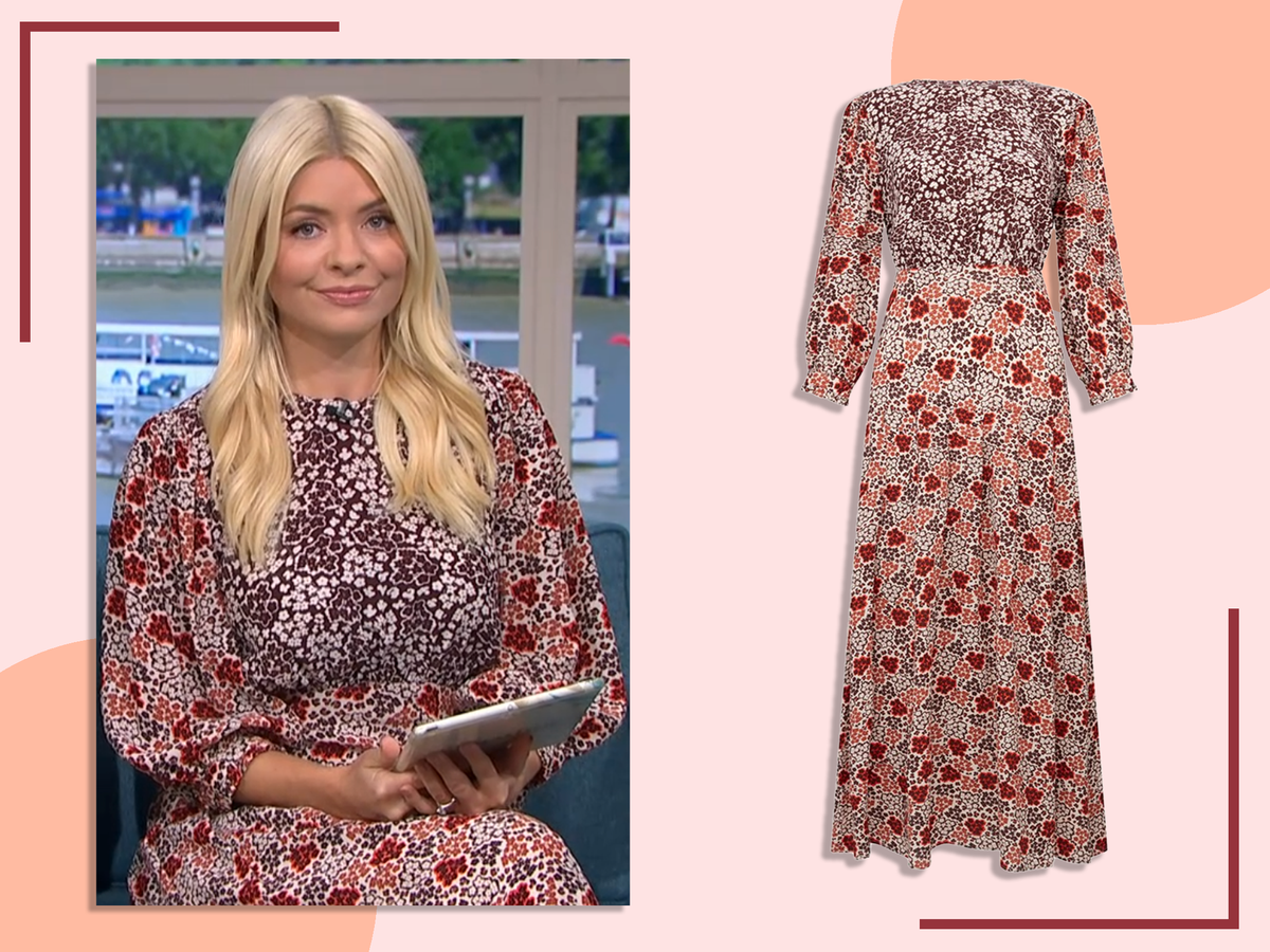 Itv holly shop willoughby dress